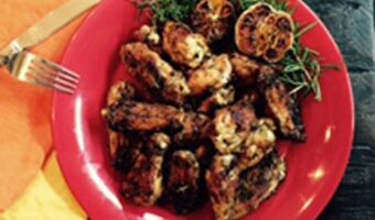 Rosemary Lemon Wings - Thyme with Catherine